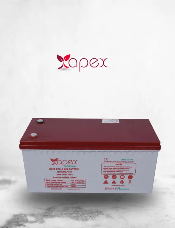 Гелевый Аккумулятор GE200-12 12V 200Ah
