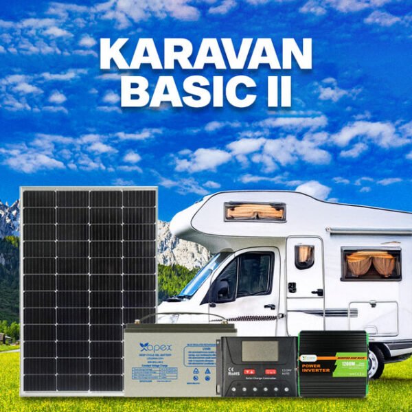 Система готовности каравана Basic-II (система солнечной энергии для буксировки каравана 220 В)